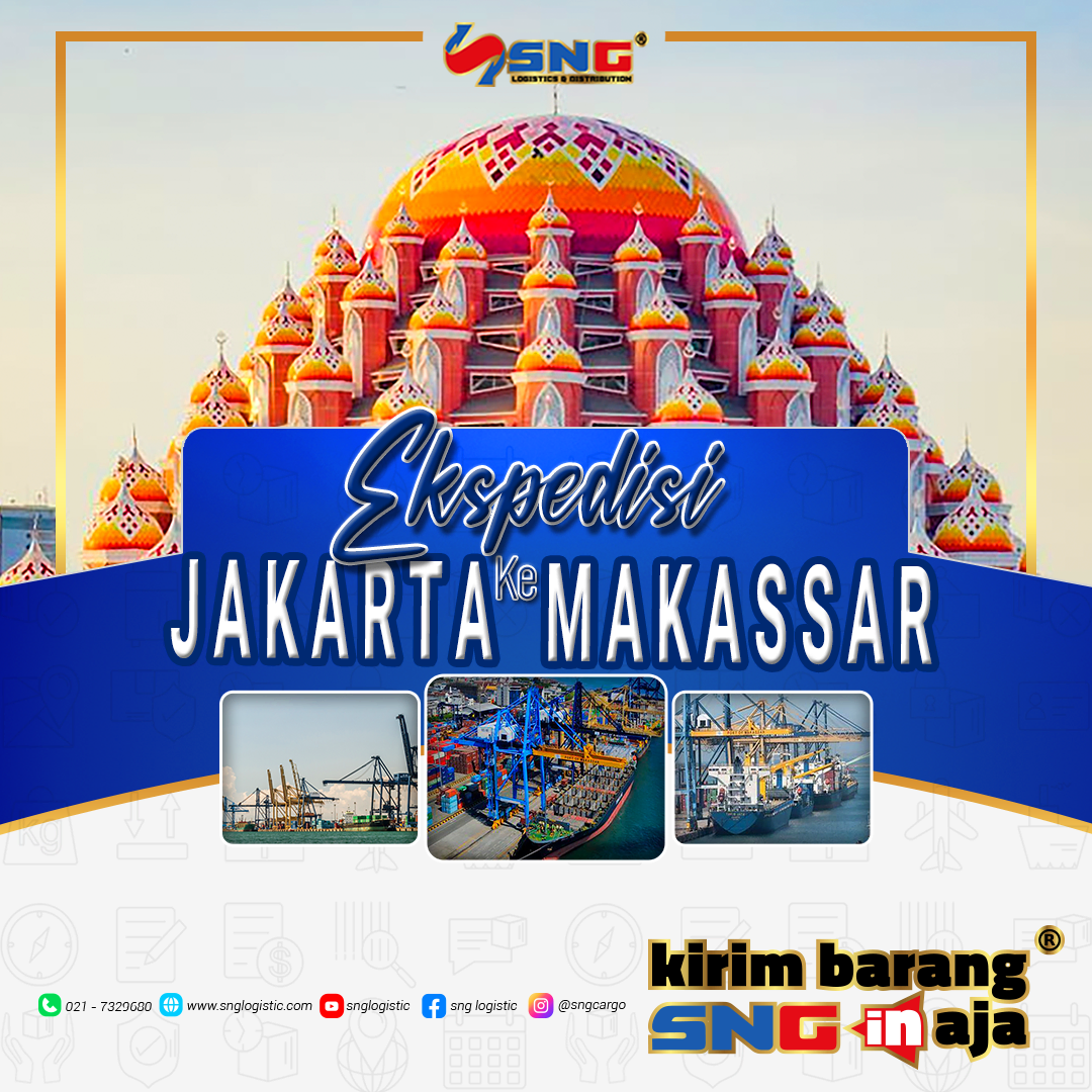 Ekspedisi dari Jakarta ke Makassar Paling Murah, Cepat, & Aman